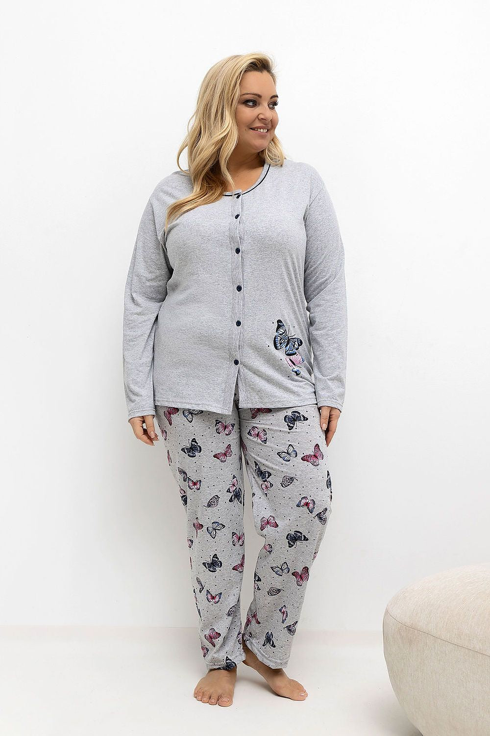  Pijamale Plus Size model 221199 Forever Pink 