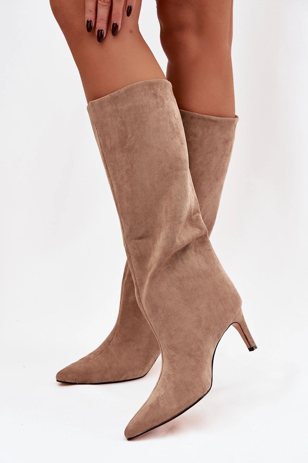  Cizme cu toc model 221146 Step in style 