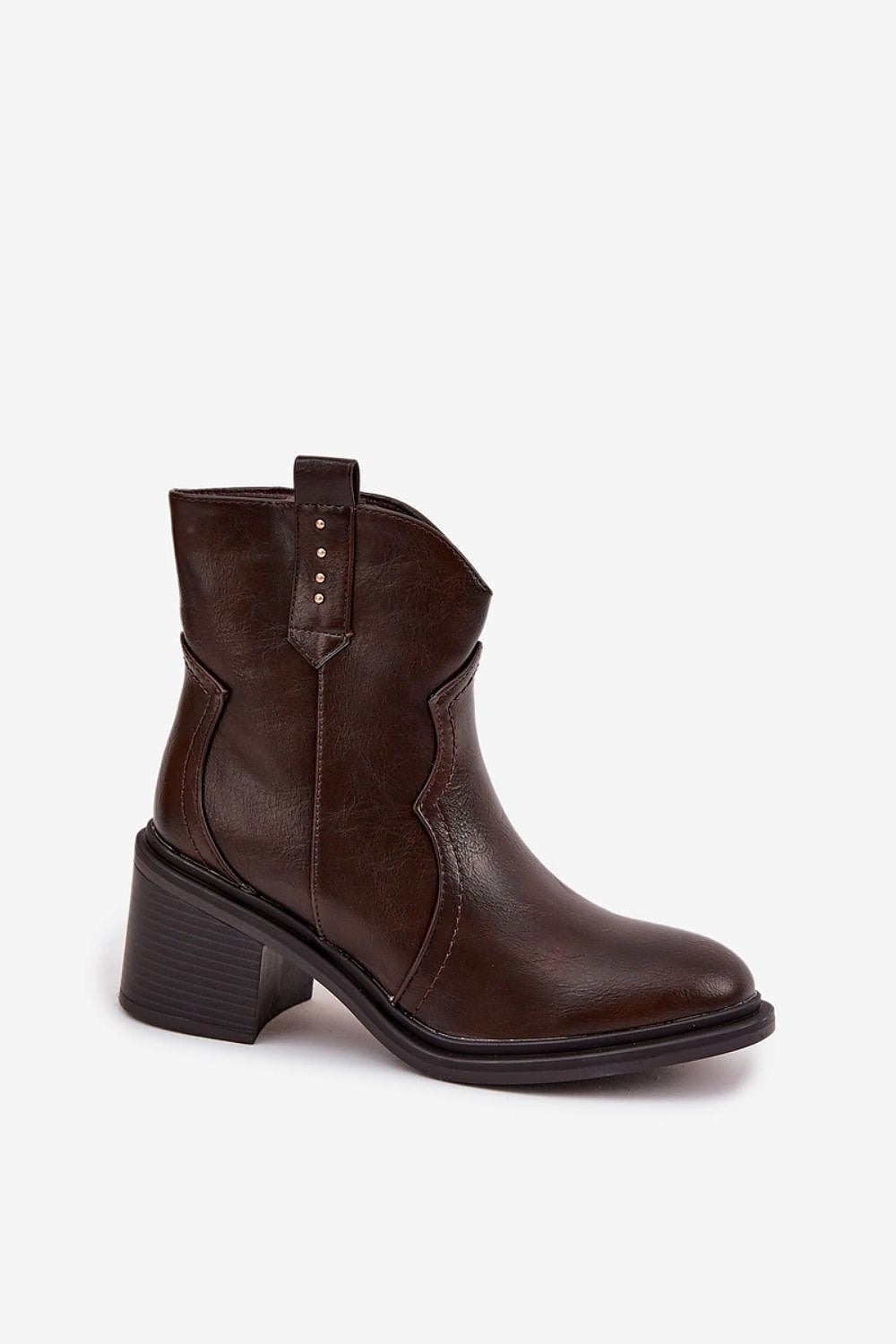  Botine cu toc model 221136 Step in style 