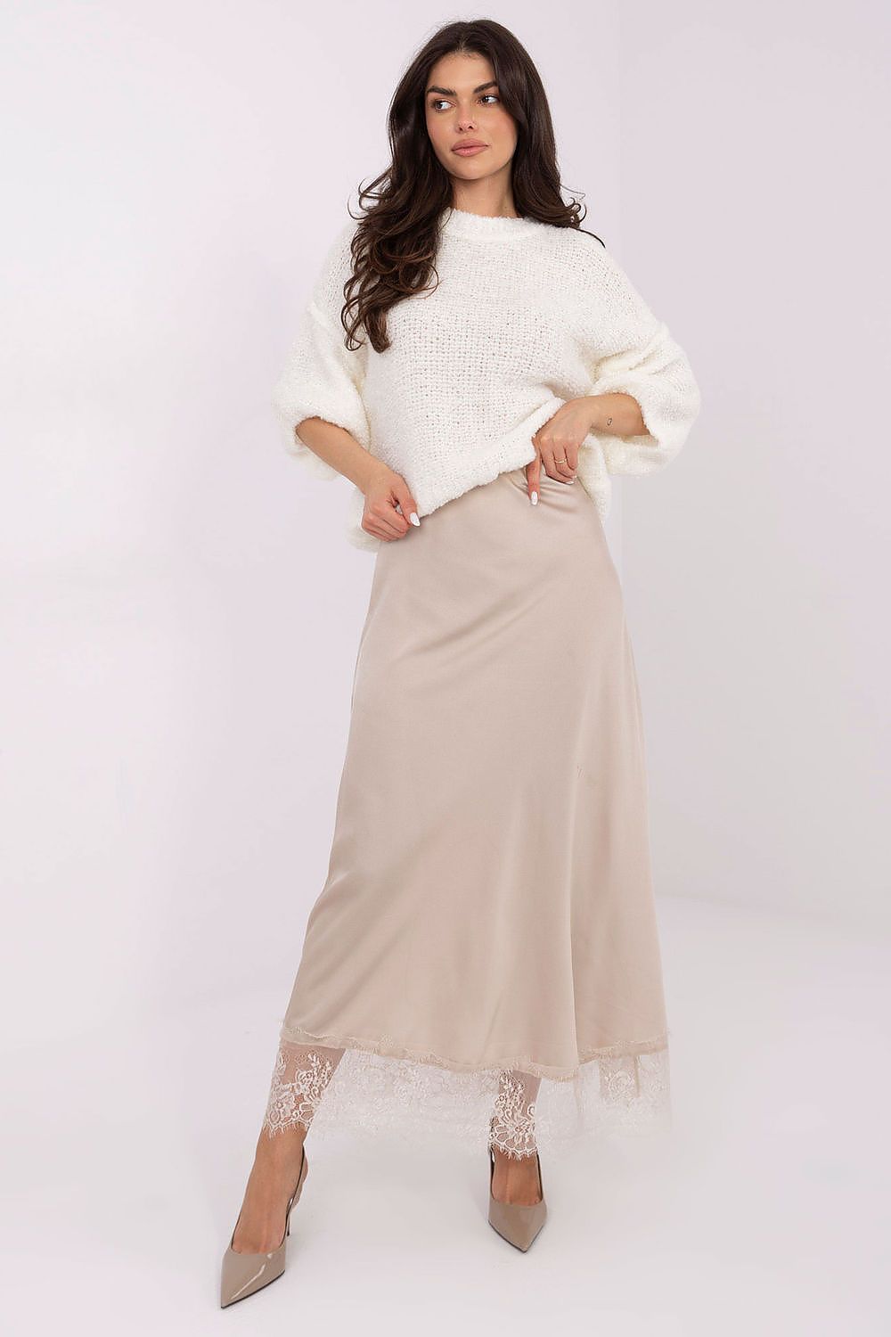  Fustă lungă model 221291 Rue Paris 