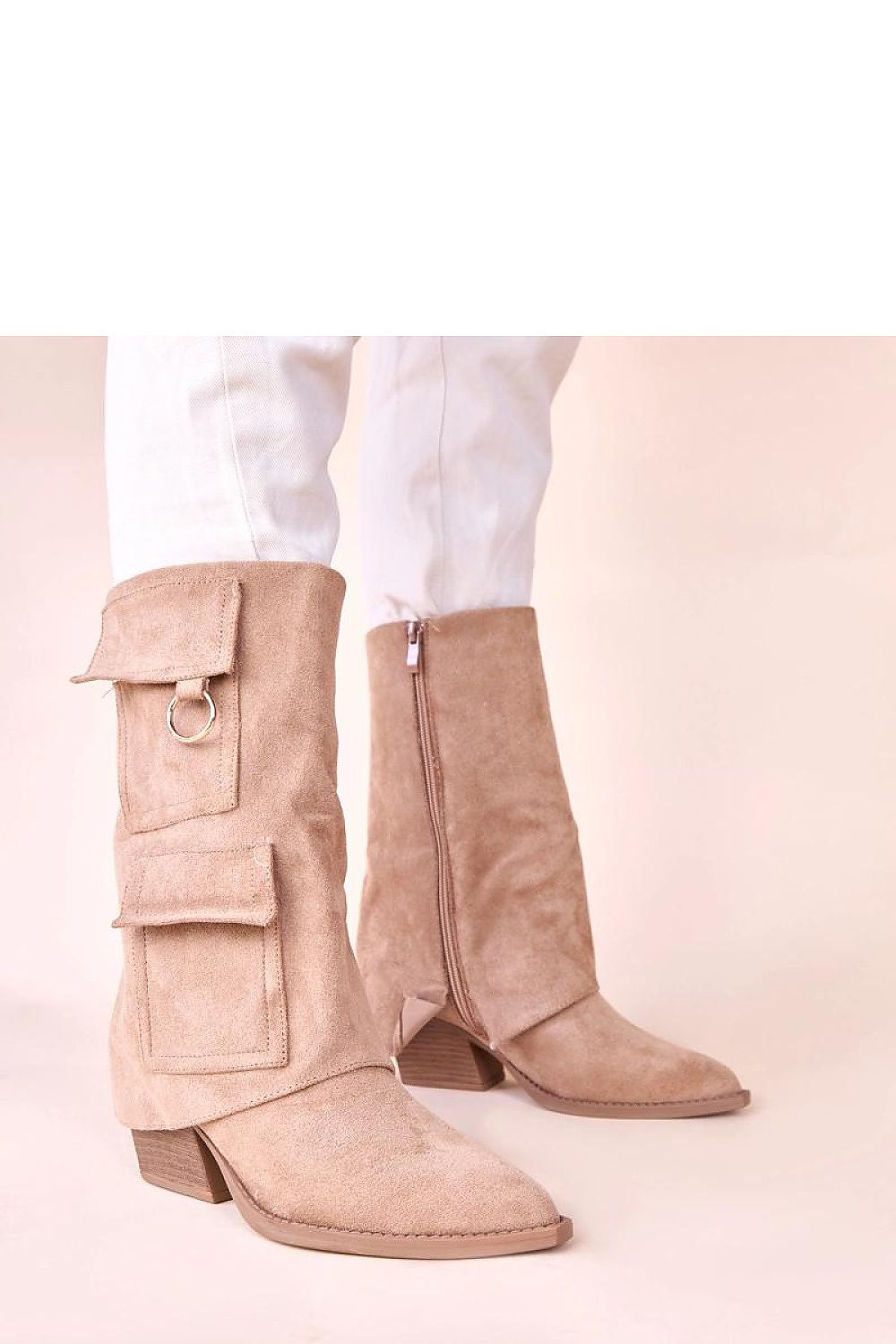  Botine cu toc model 221367 Solea 