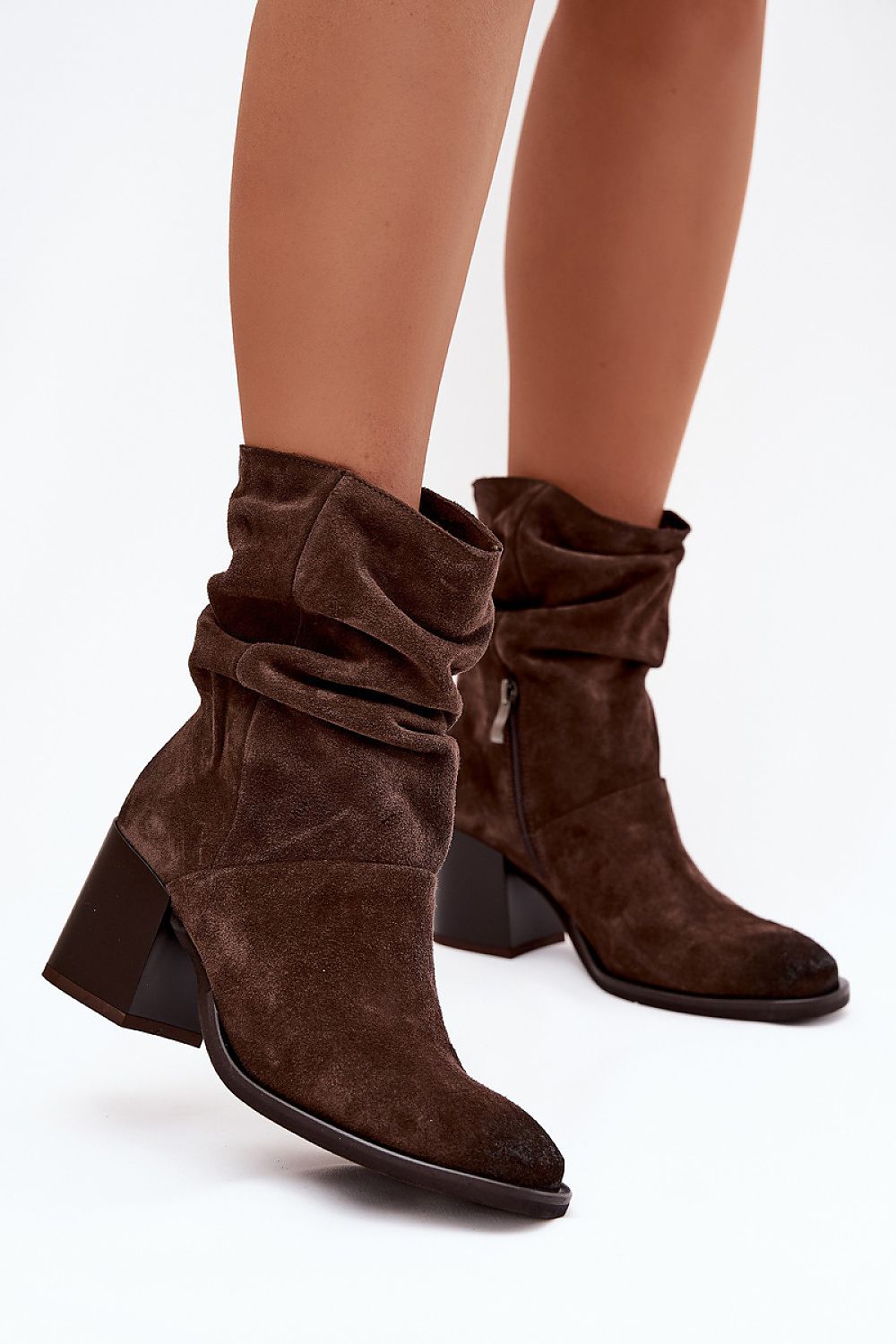  Botine cu toc model 221516 Step in style 