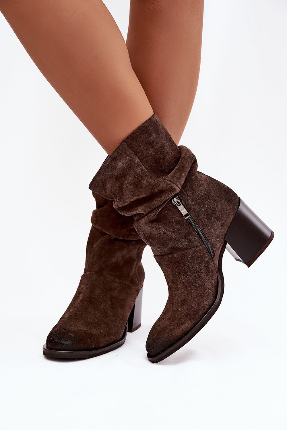  Botine cu toc model 221516 Step in style 