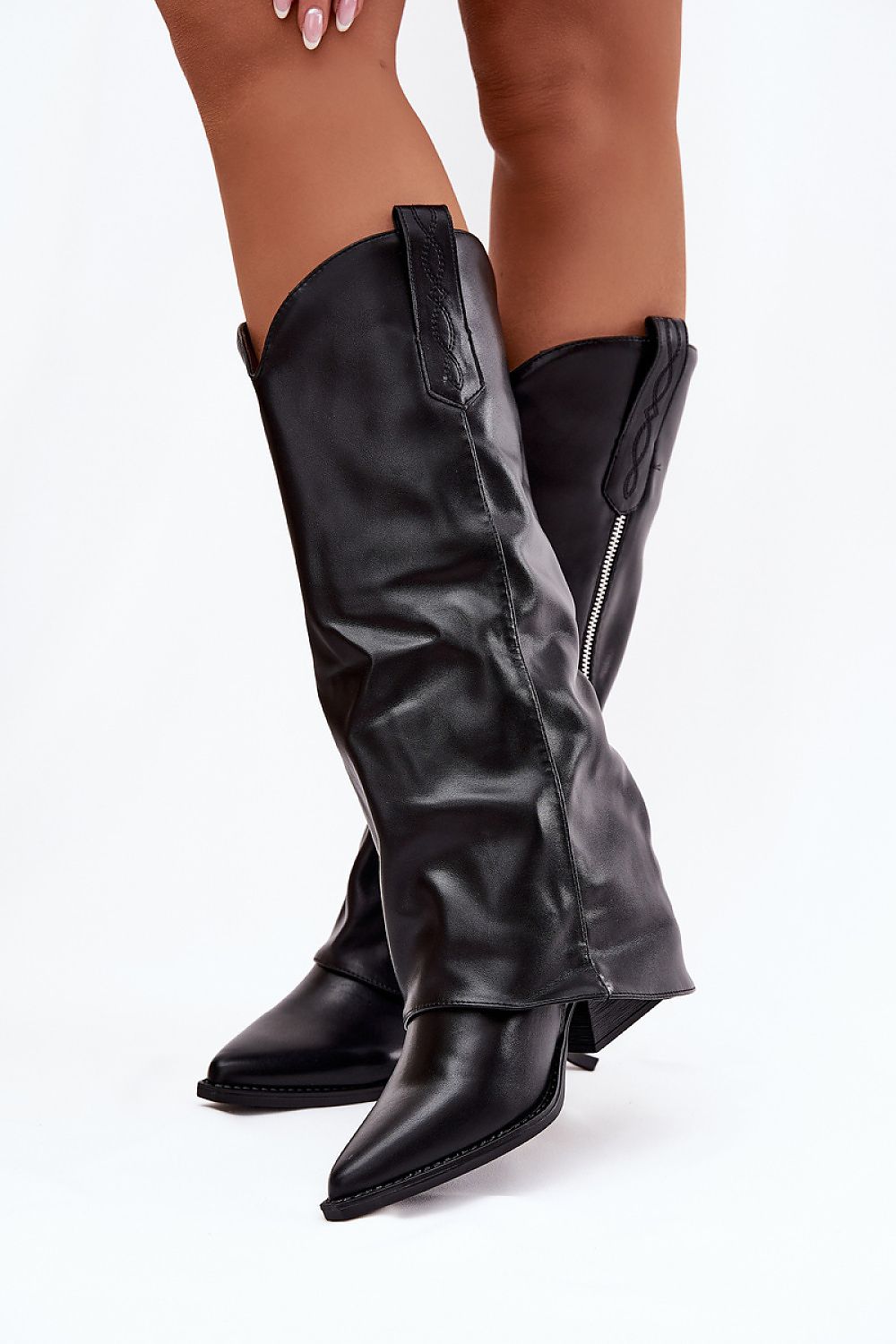  Cizme cu toc model 221525 Step in style 