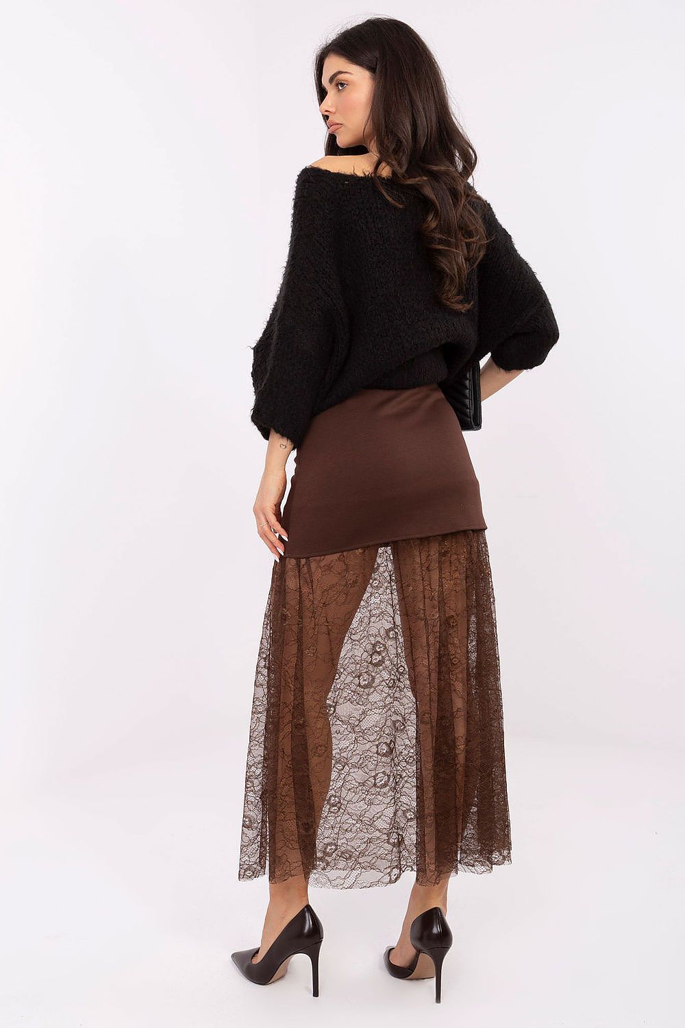  Fustă din dantelă model 221591 Italy Moda 