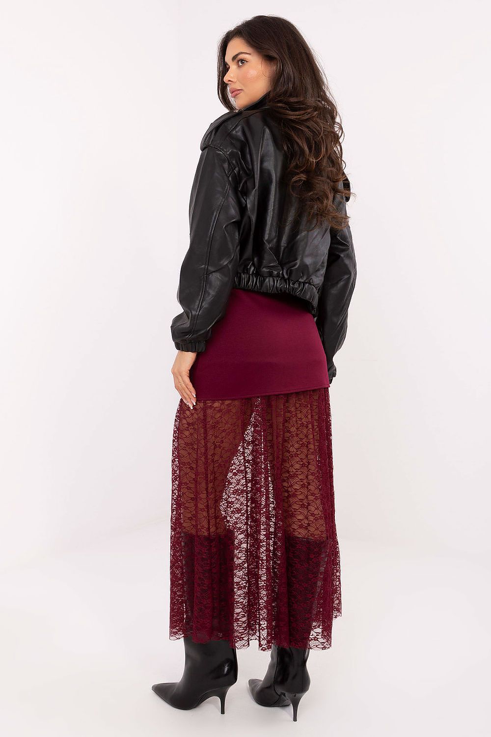  Fustă din dantelă model 221593 Italy Moda 