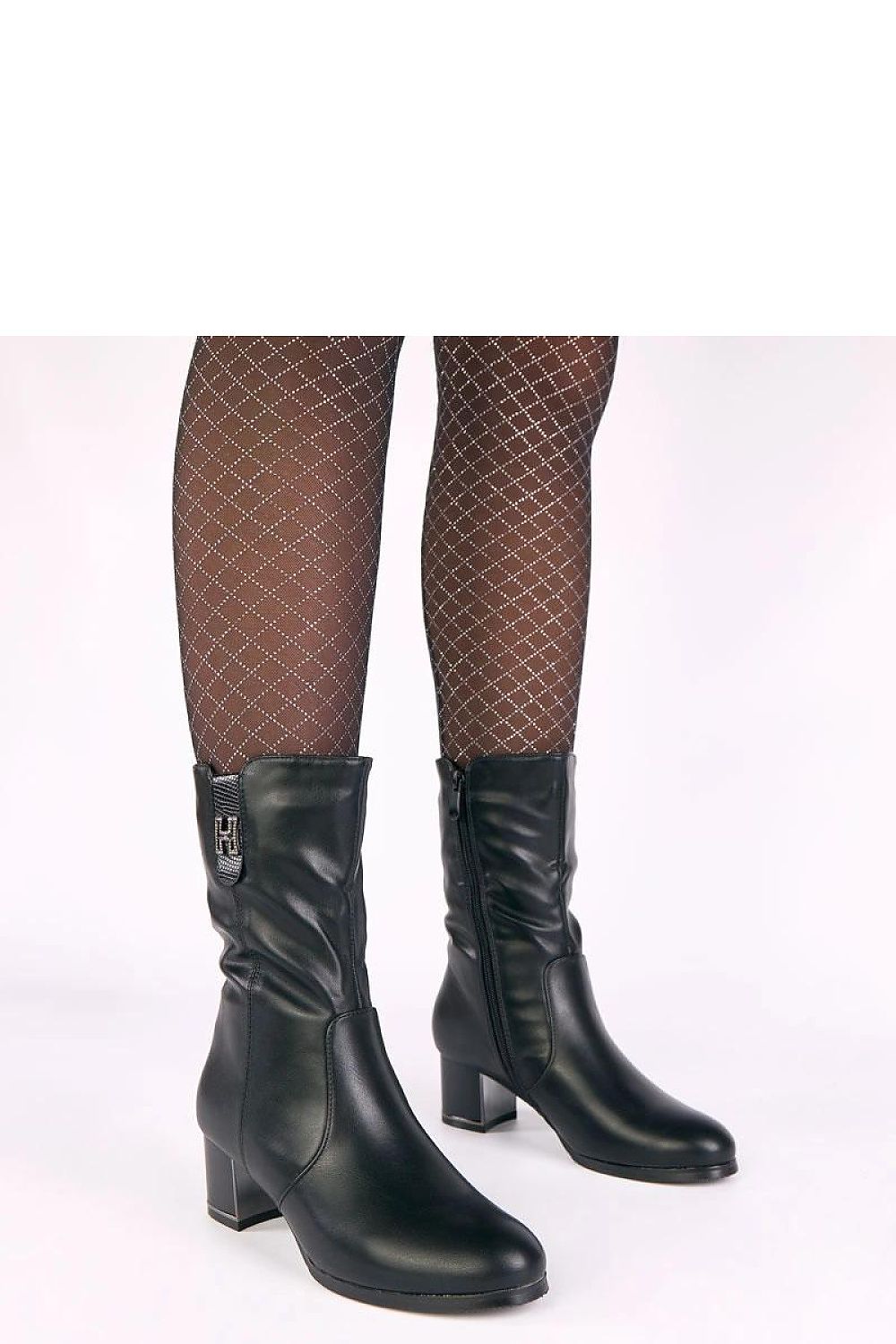  Botine cu toc model 221645 Solea 