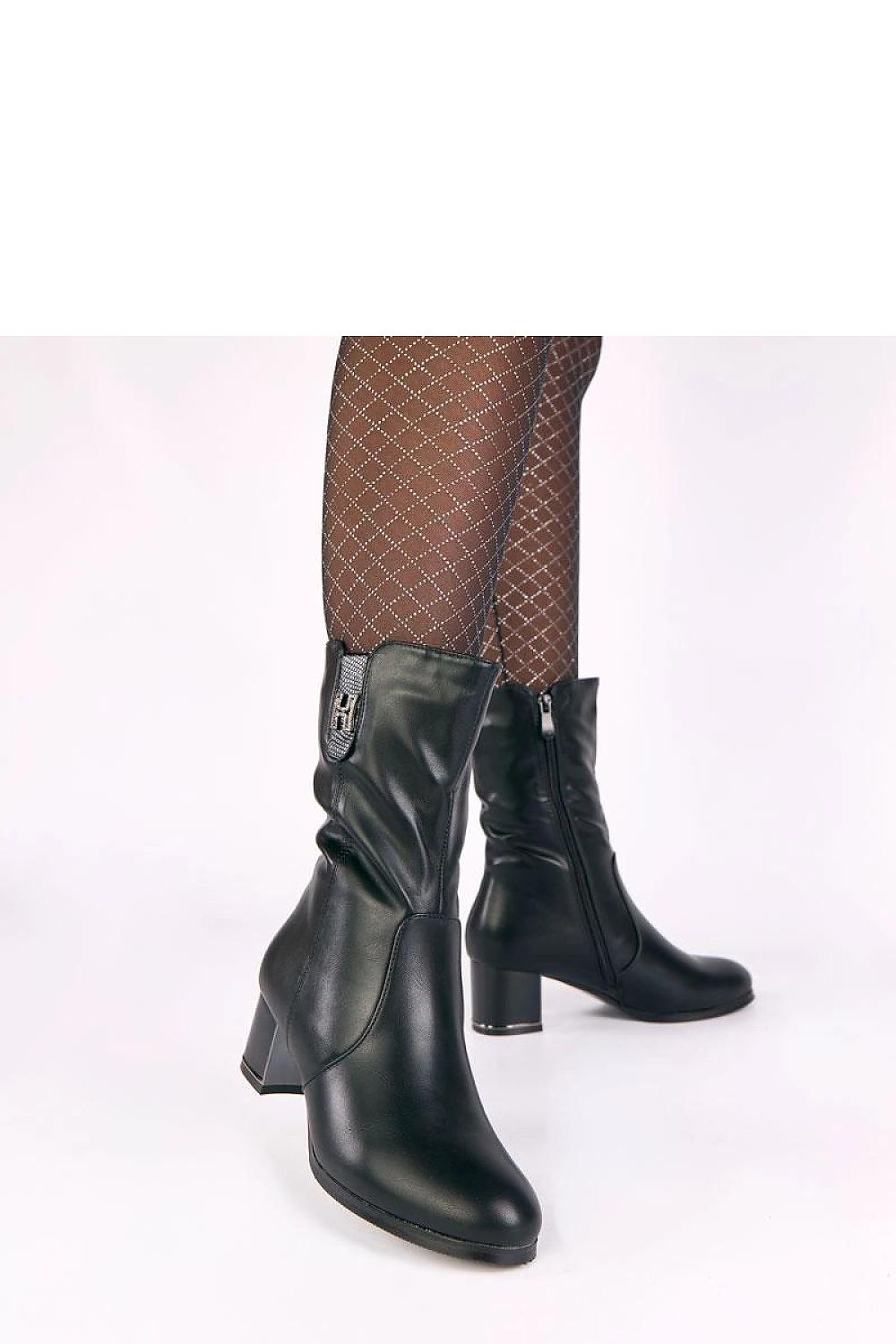  Botine cu toc model 221645 Solea 