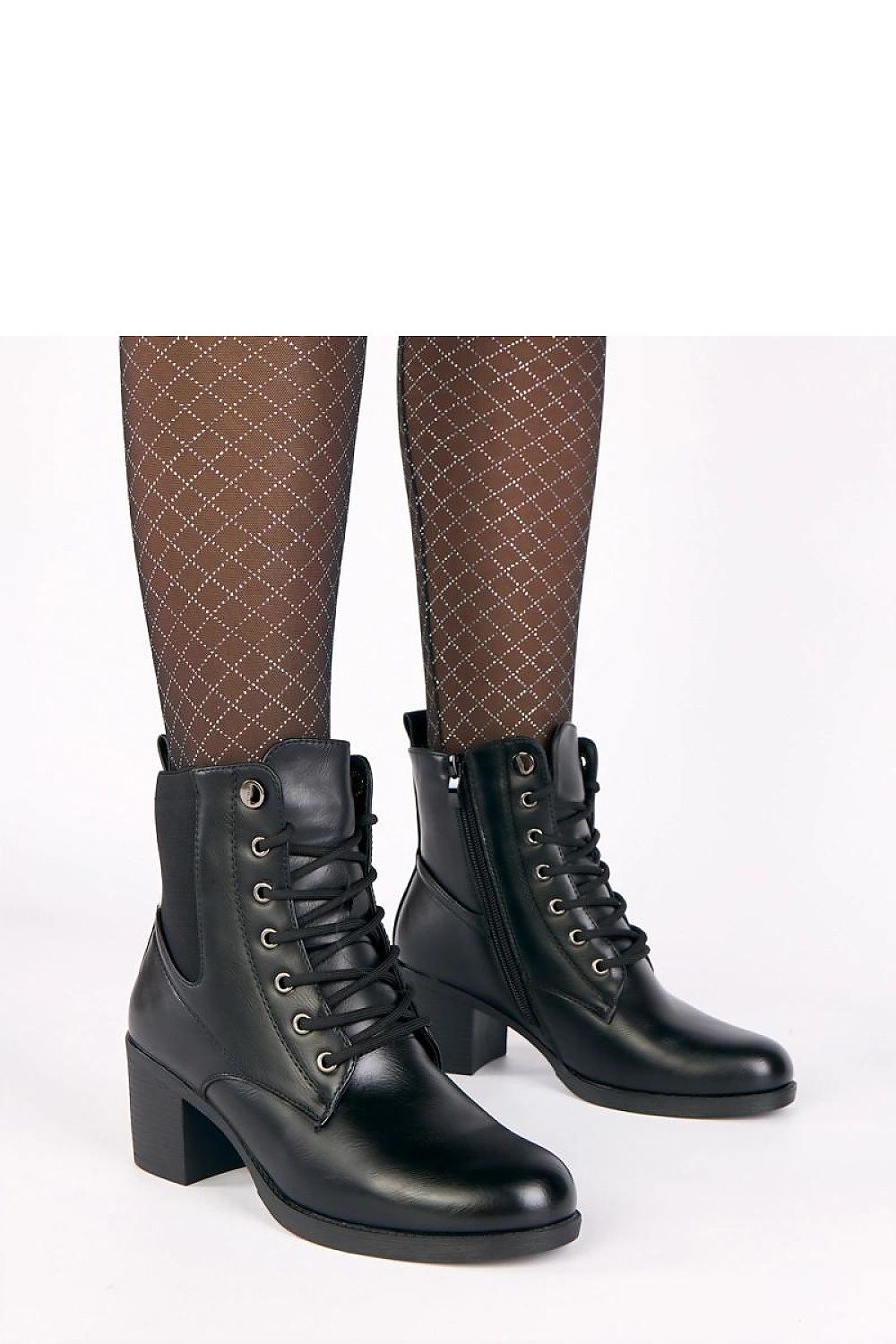  Botine cu toc model 221646 Solea 