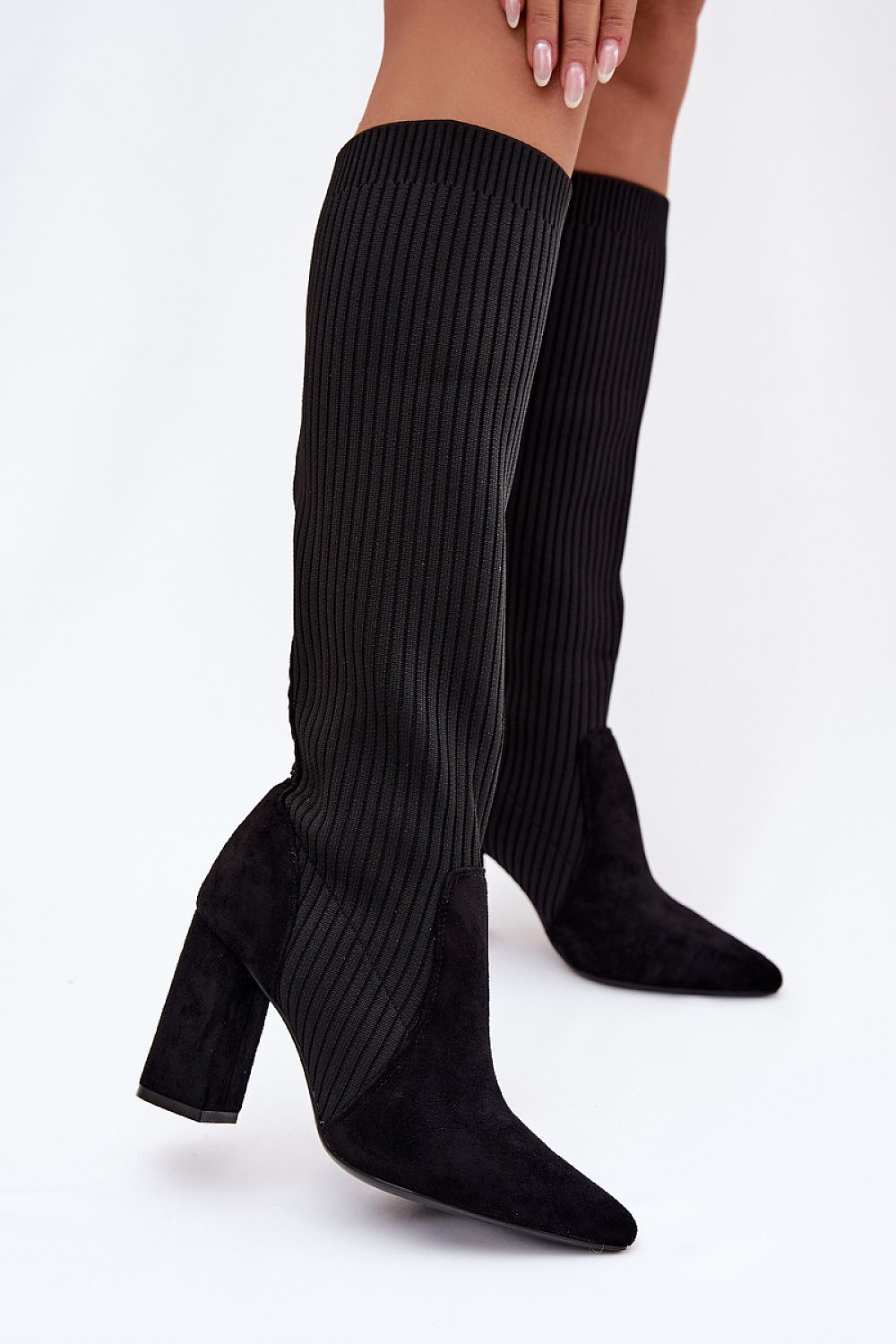  Cizme cu toc model 221897 Step in style 