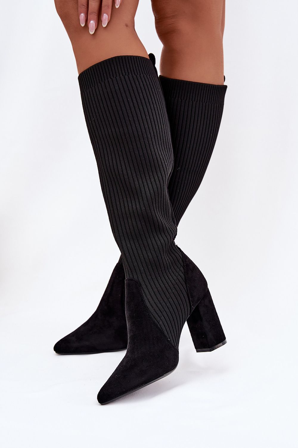  Cizme cu toc model 221897 Step in style 
