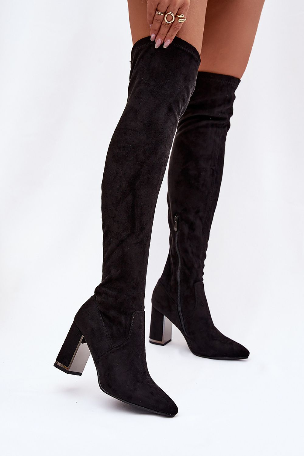  Cizme cu toc model 221899 Step in style 