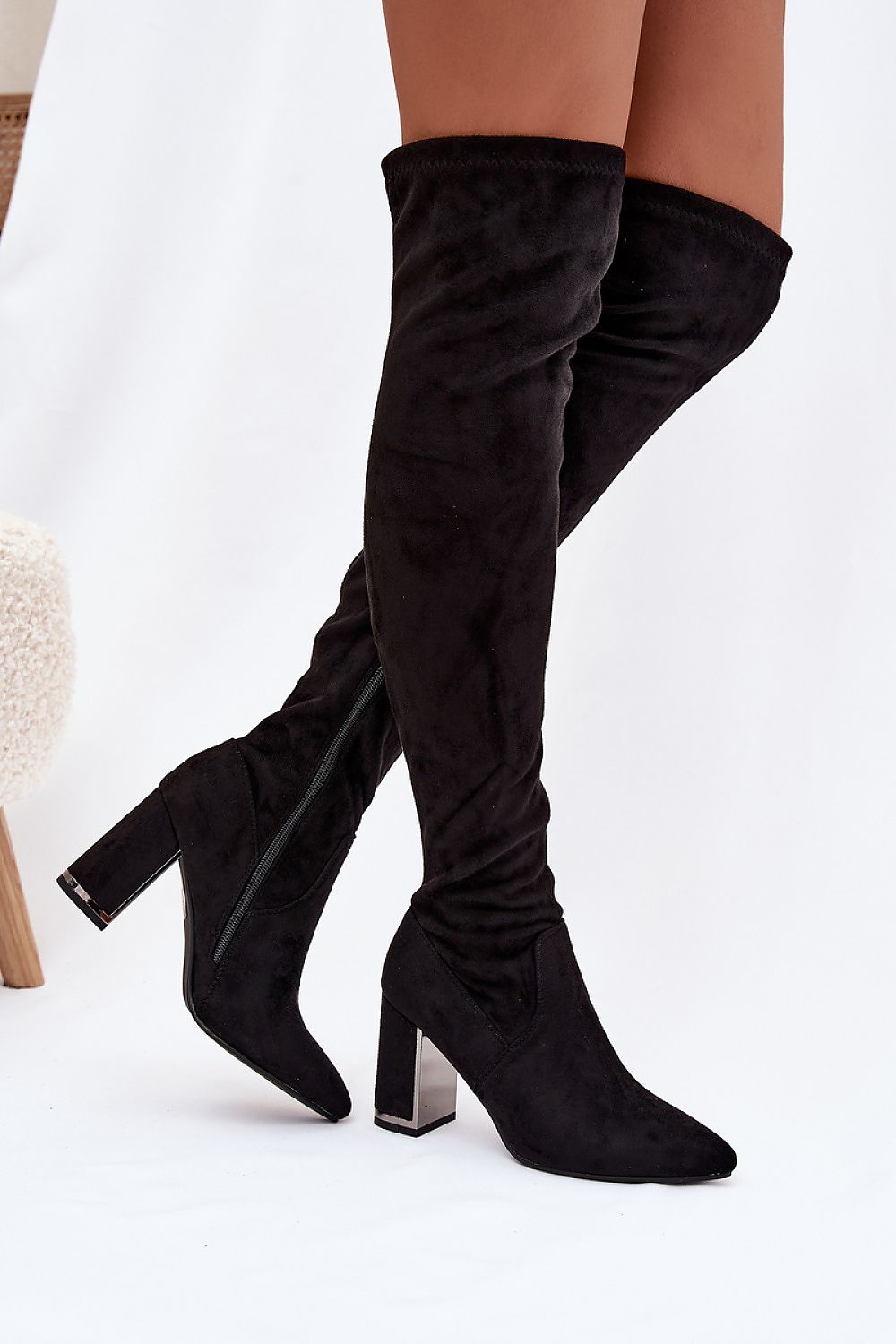  Cizme cu toc model 221899 Step in style 