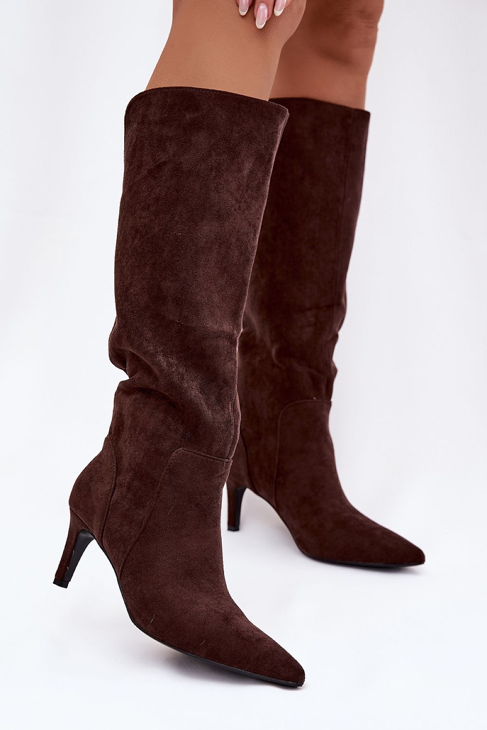  Cizme cu toc model 221902 Step in style 