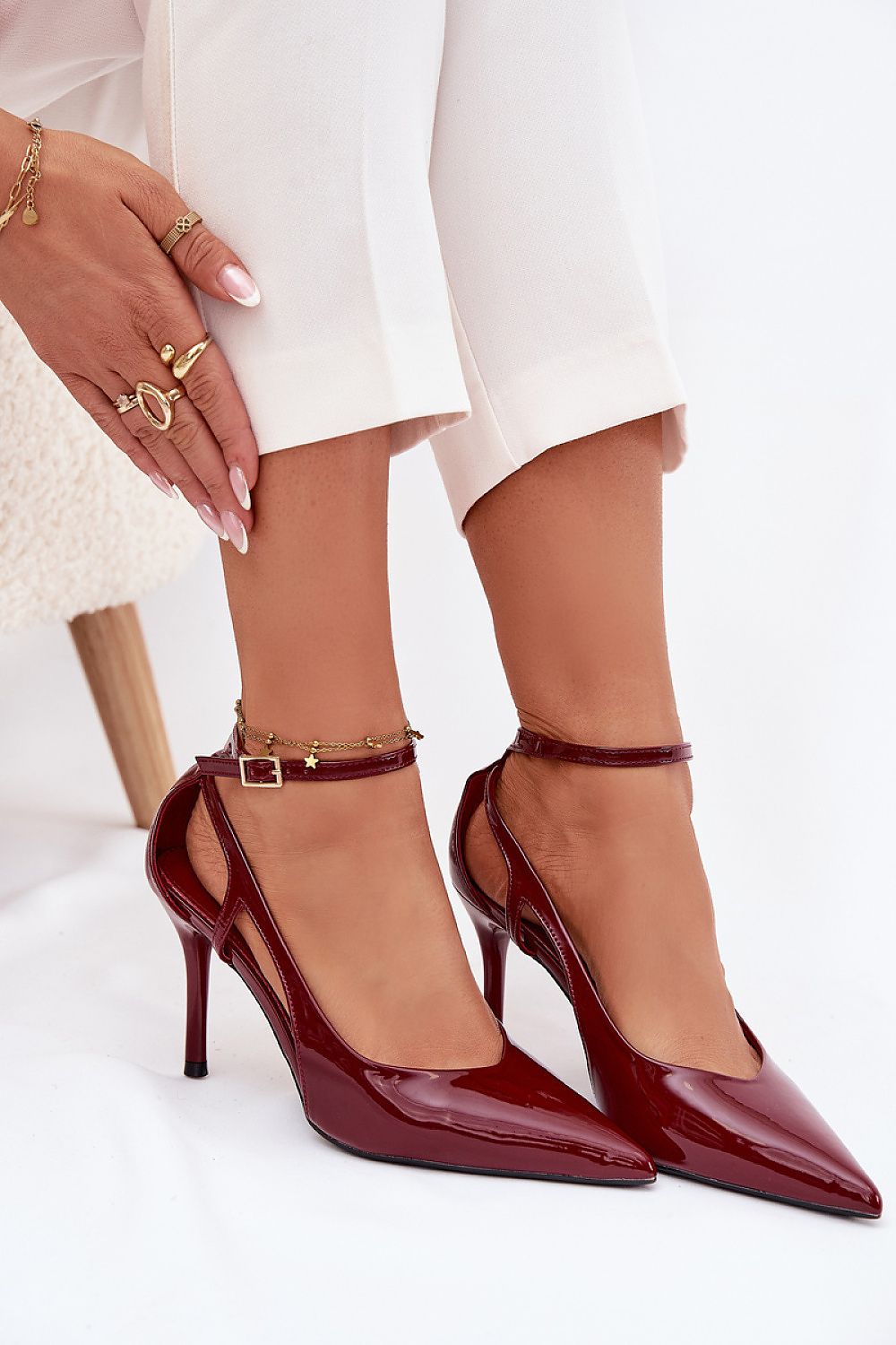  Pantofi cu toc subţire (stiletto) model 221910 Step in style 