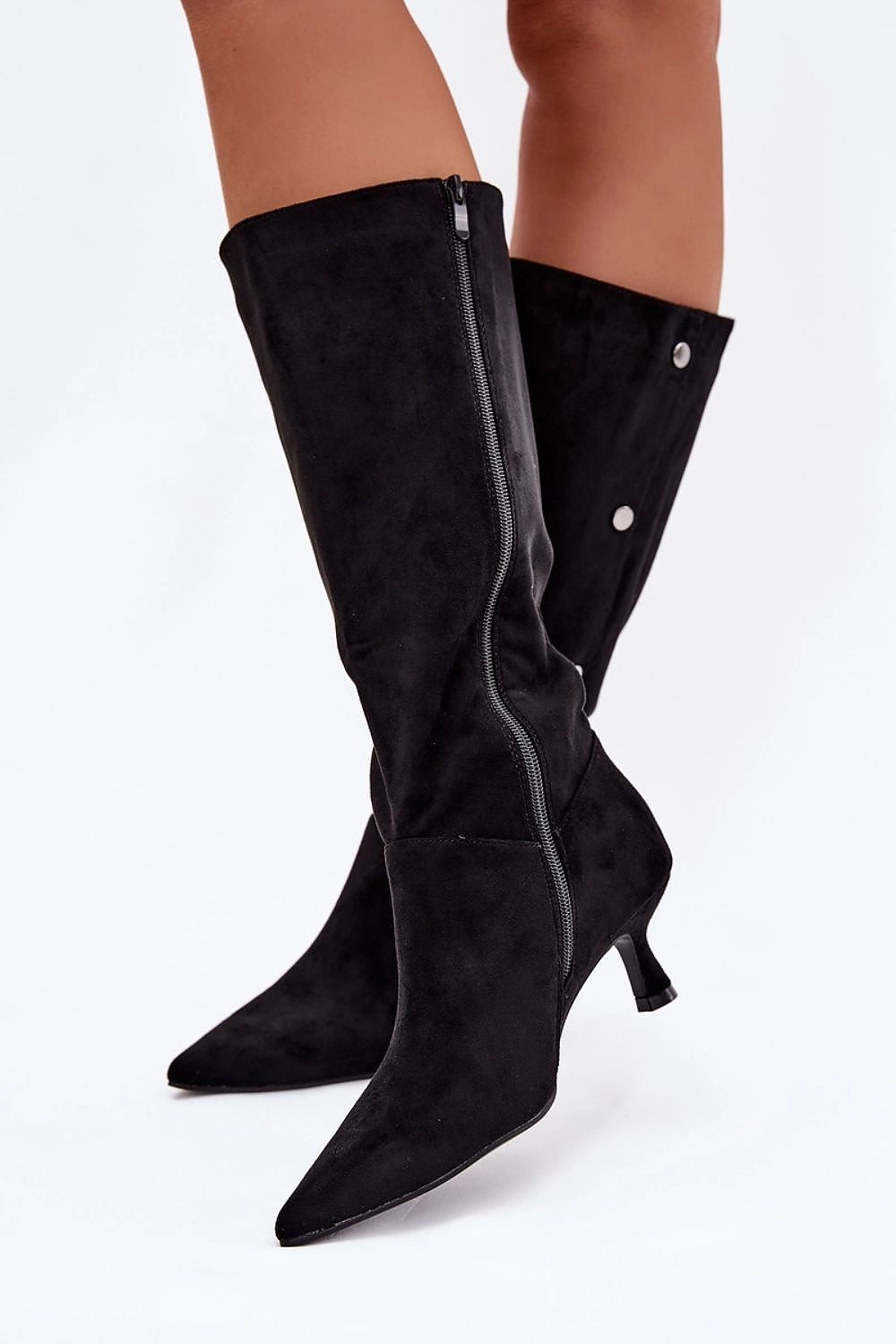  Cizme cu toc model 221905 Step in style 