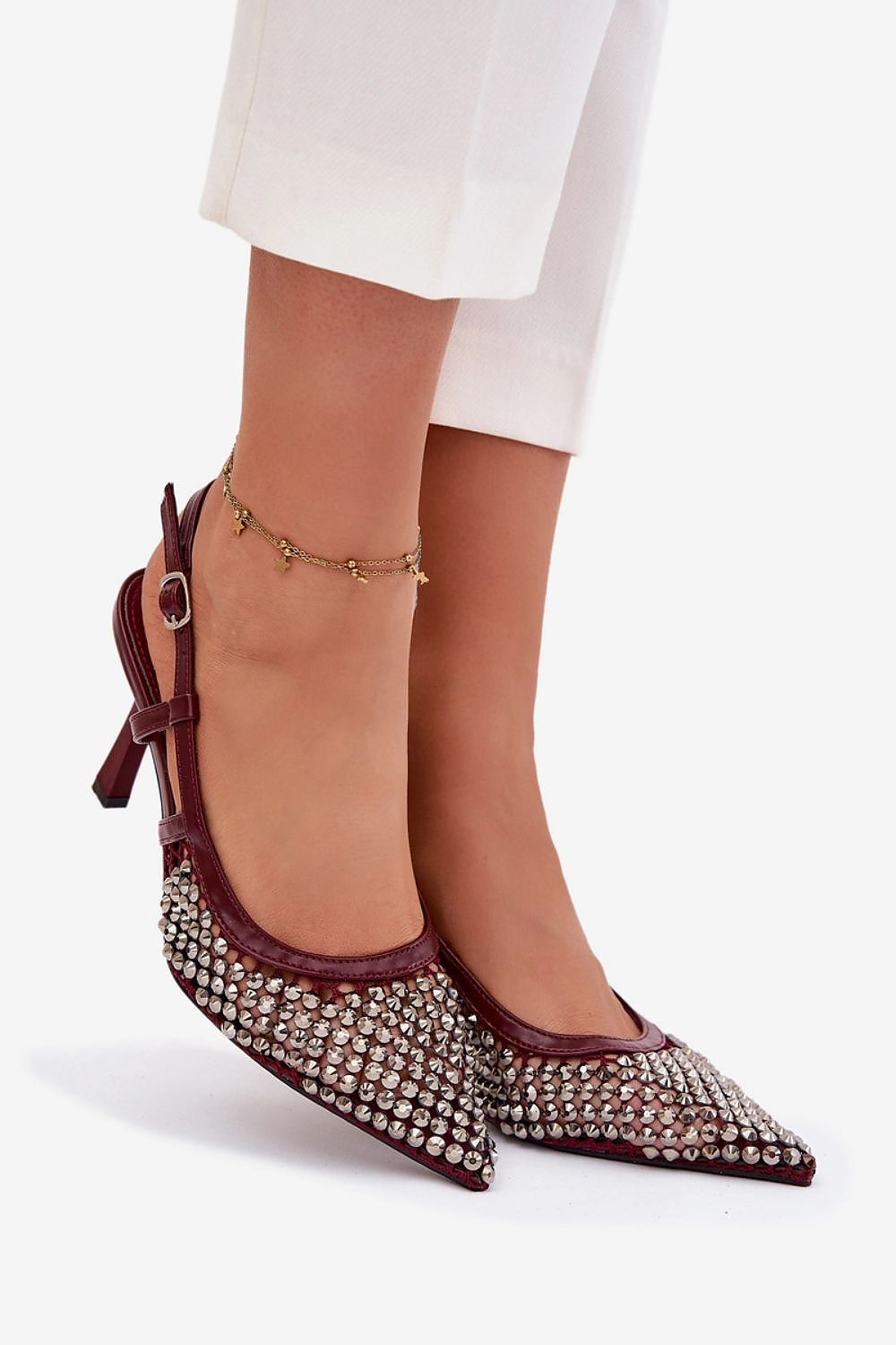  Pantofi cu toc subţire (stiletto) model 221919 Step in style 