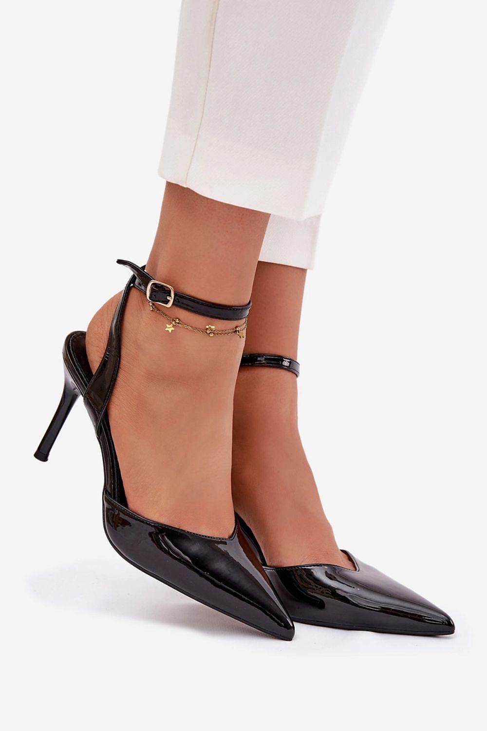  Pantofi cu toc subţire (stiletto) model 221925 Step in style 