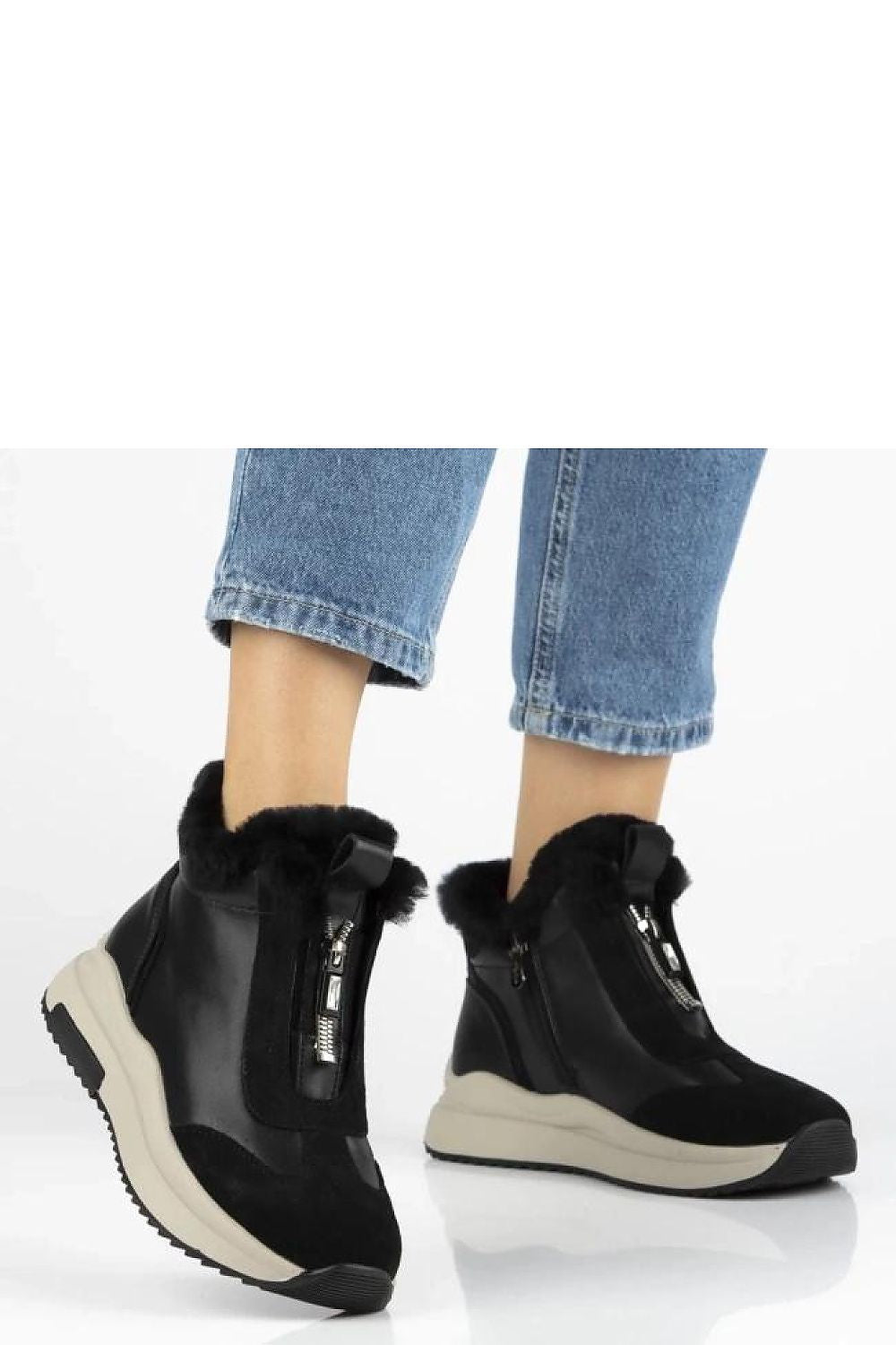 Botine cu platformă model 222010 Solea 