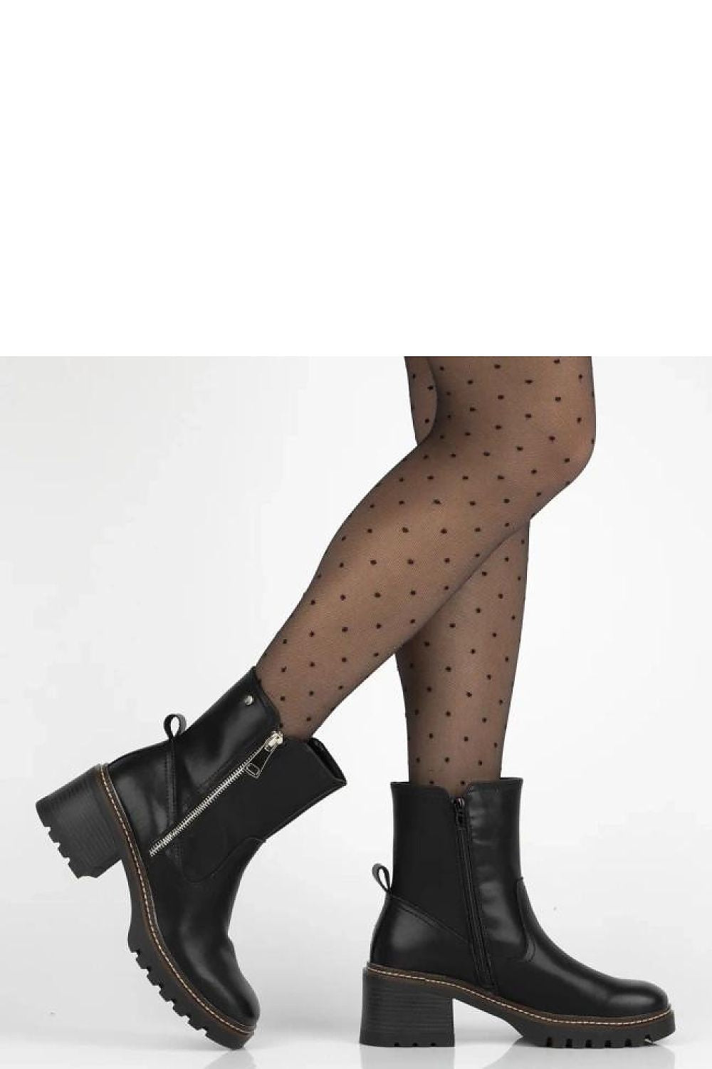  Botine cu toc model 222011 Solea 
