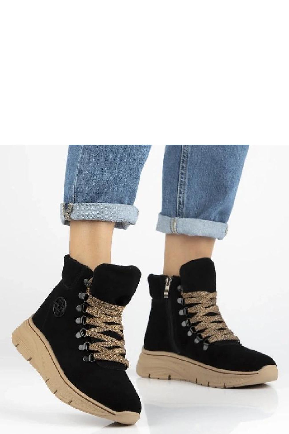  Botine cu platformă model 222013 Solea 