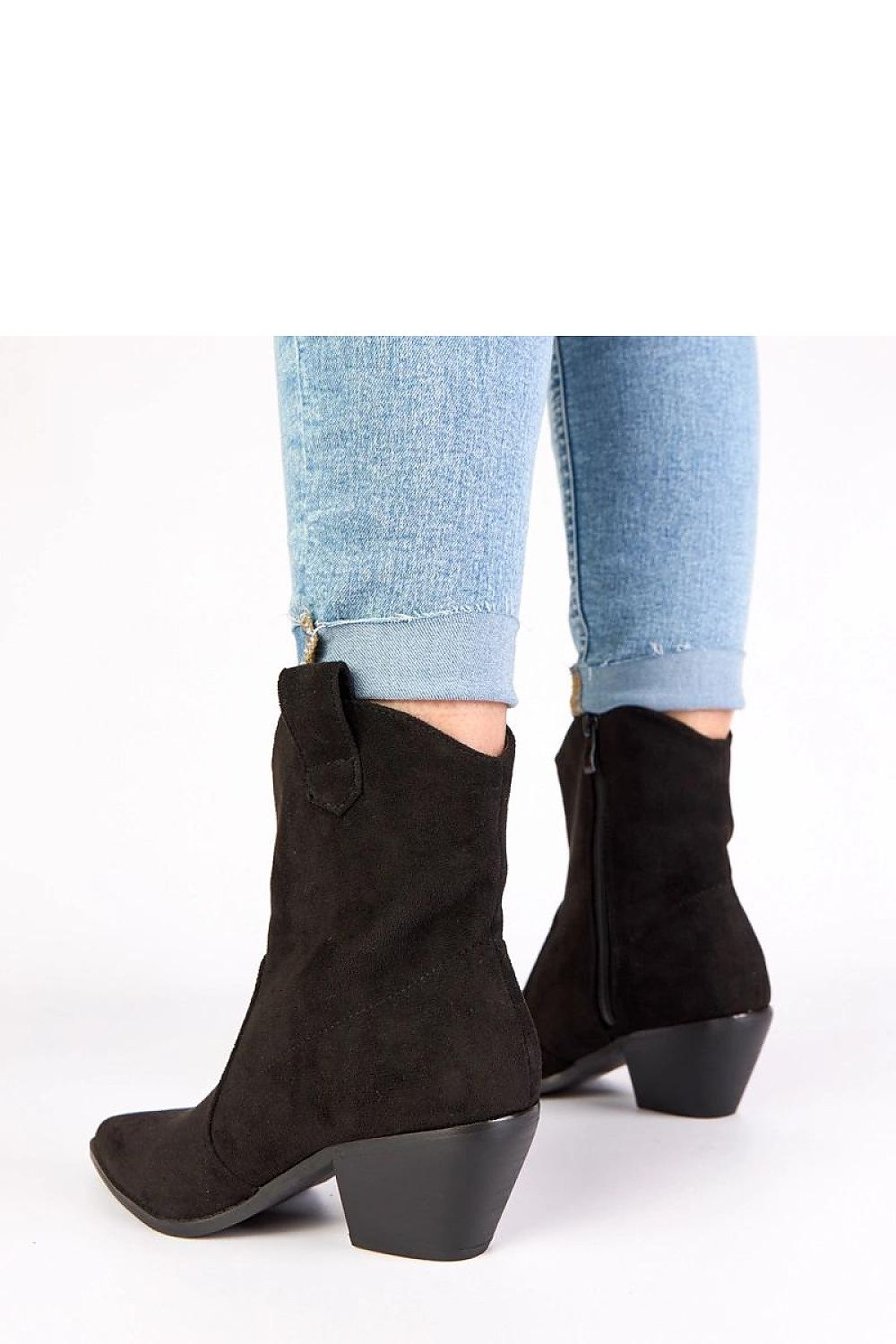  Botine cu toc model 222050 Solea 