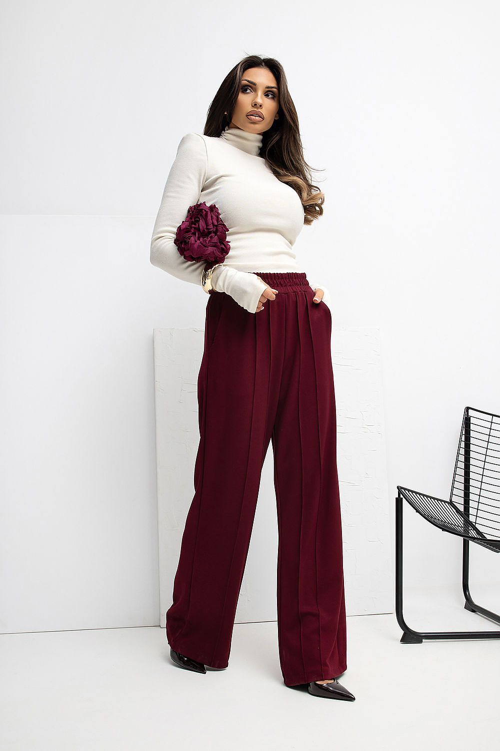  Pantaloni de trening model 222250 Rue Paris 