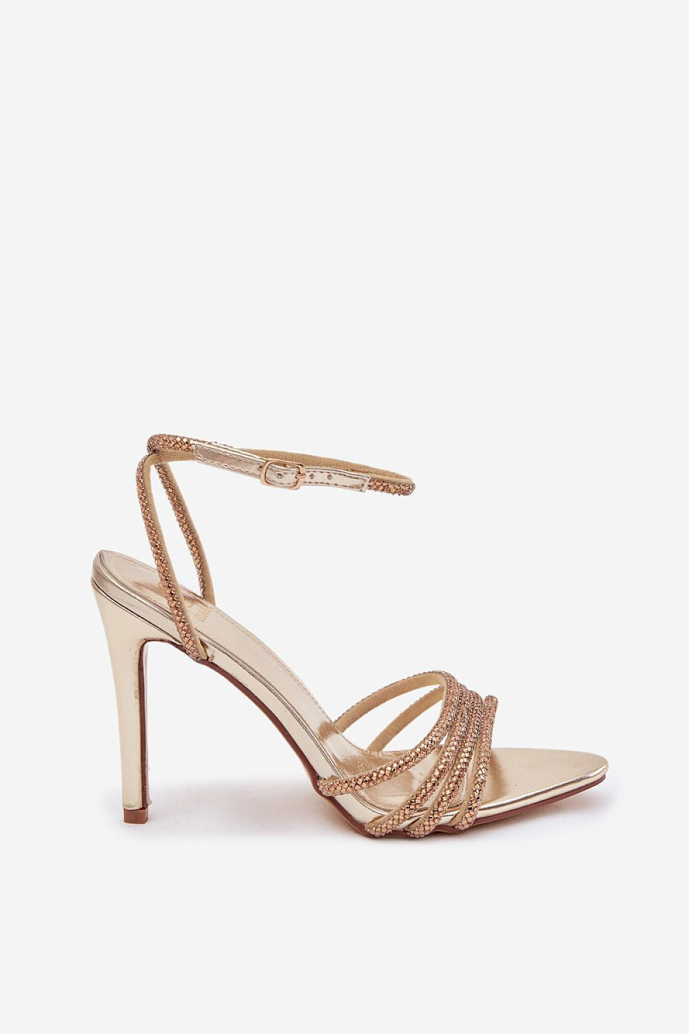  Sandale cu toc model 222256 Step in style 