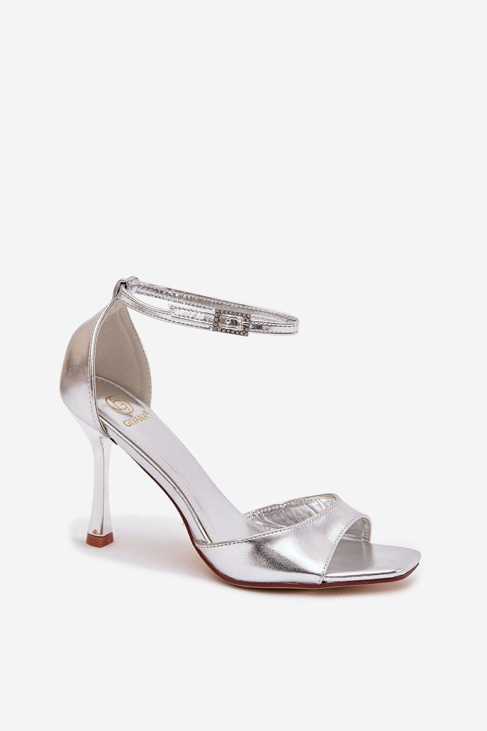  Sandale cu toc model 222259 Step in style 
