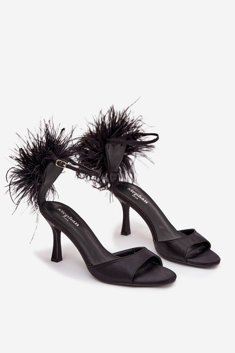  Sandale cu toc model 222268 Step in style 