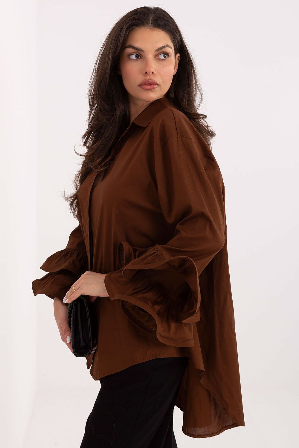 Cămaşă cu mânecă lungă model 222314 Italy Moda 