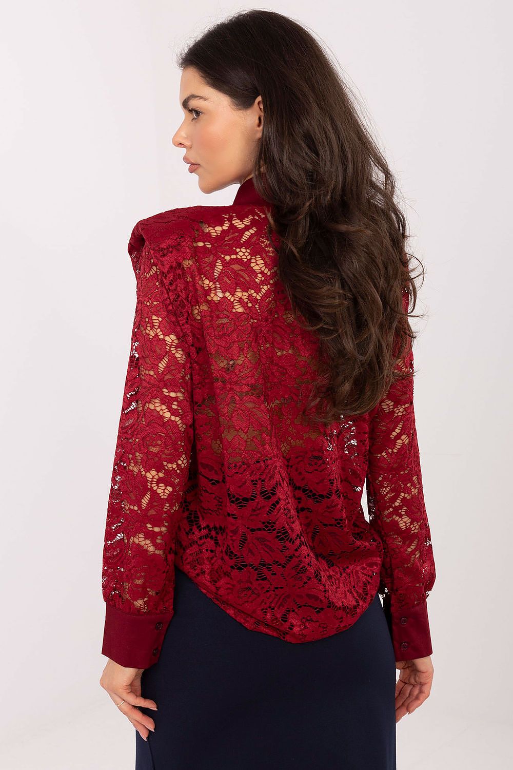  Cămaşă cu mânecă lungă model 222319 Italy Moda 