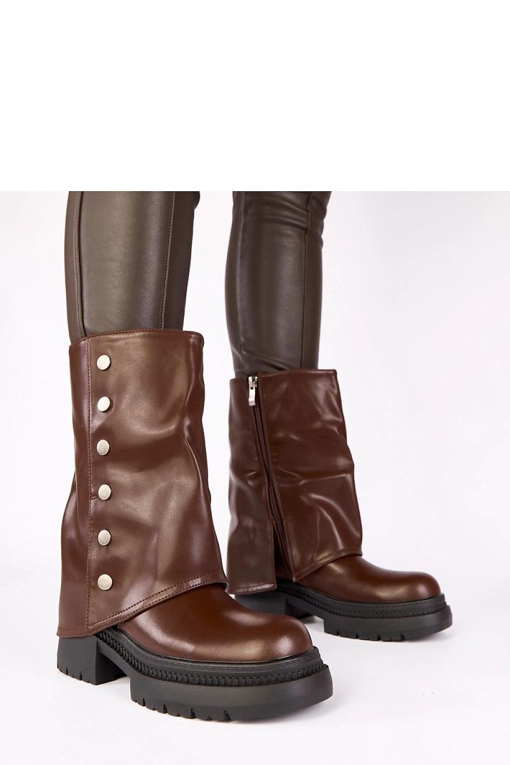  Botine cu platformă model 222354 Solea 