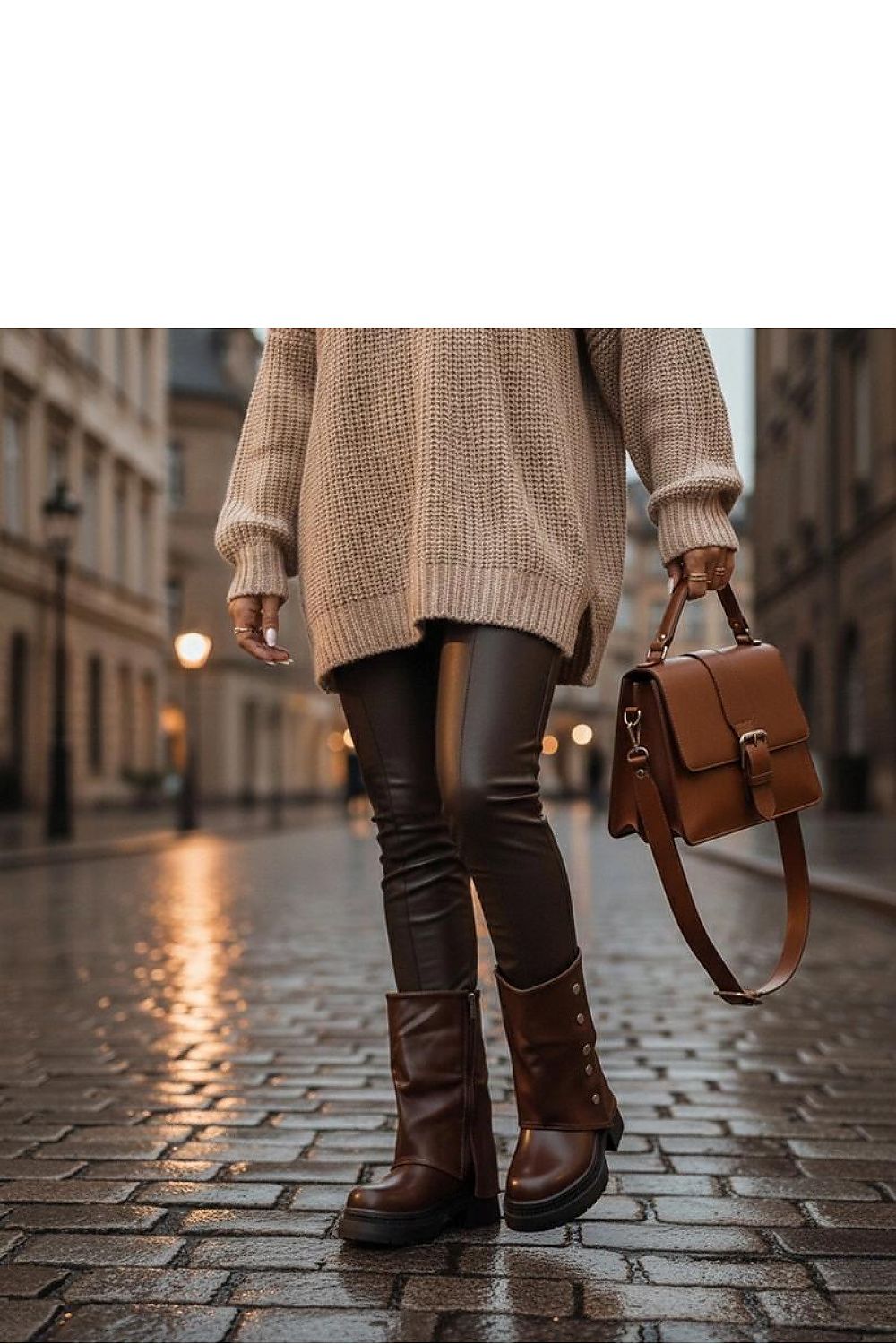  Botine cu platformă model 222354 Solea 