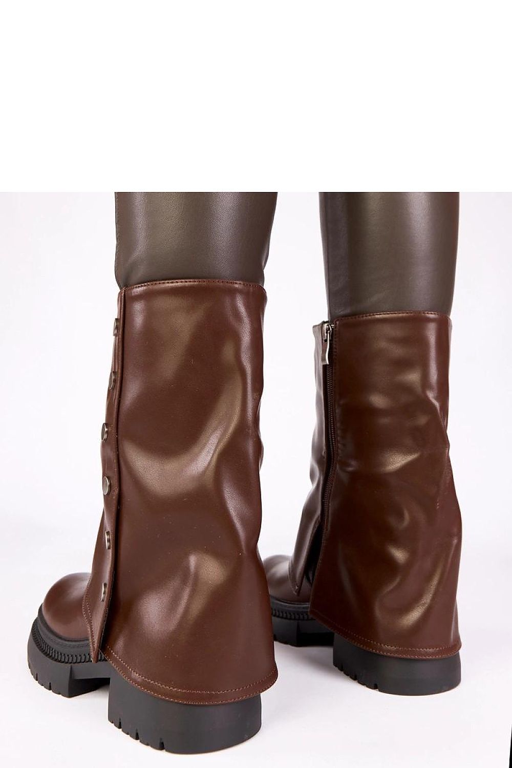  Botine cu platformă model 222354 Solea 