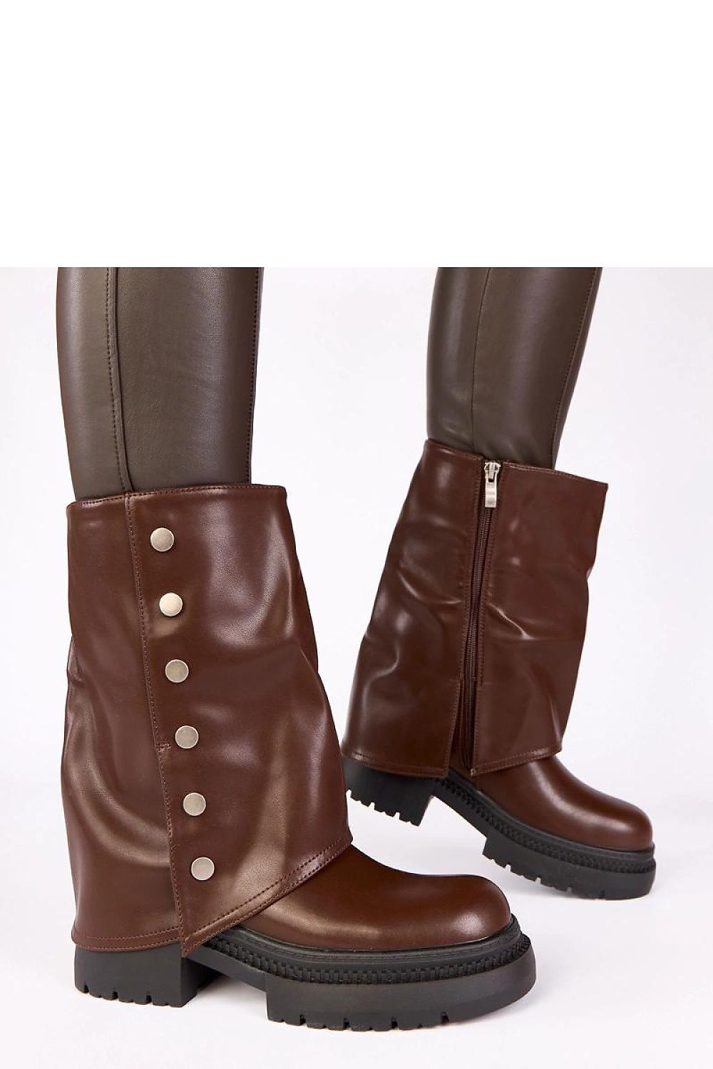  Botine cu platformă model 222354 Solea 