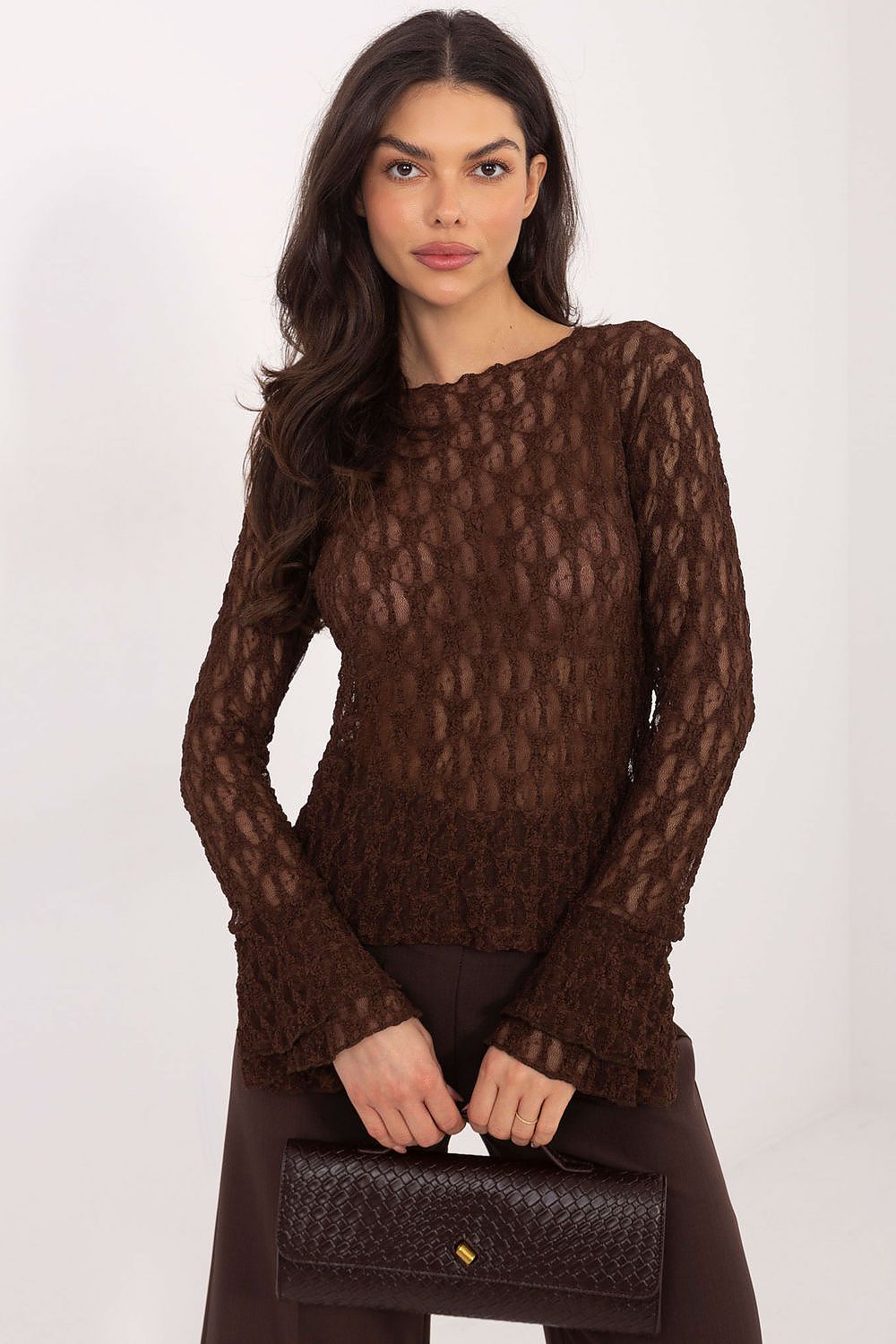  Bluză din dantelă model 222447 Italy Moda 