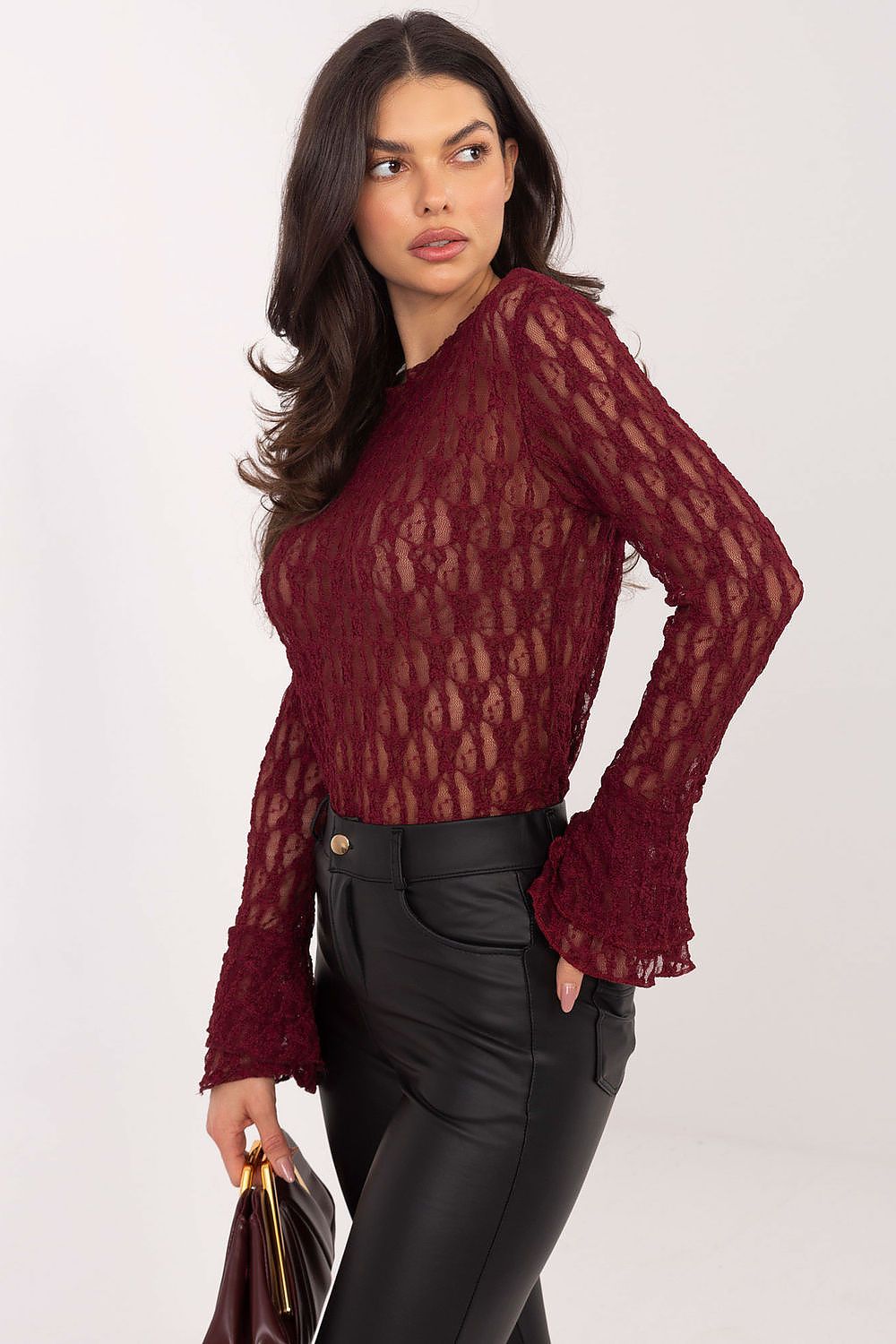  Bluză din dantelă model 222449 Italy Moda 