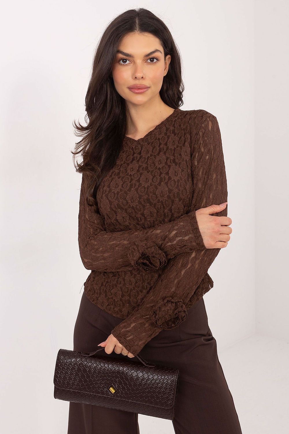  Bluză din dantelă model 222451 Italy Moda 