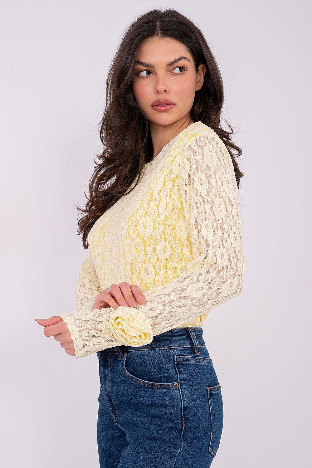  Bluză din dantelă model 222453 Italy Moda 