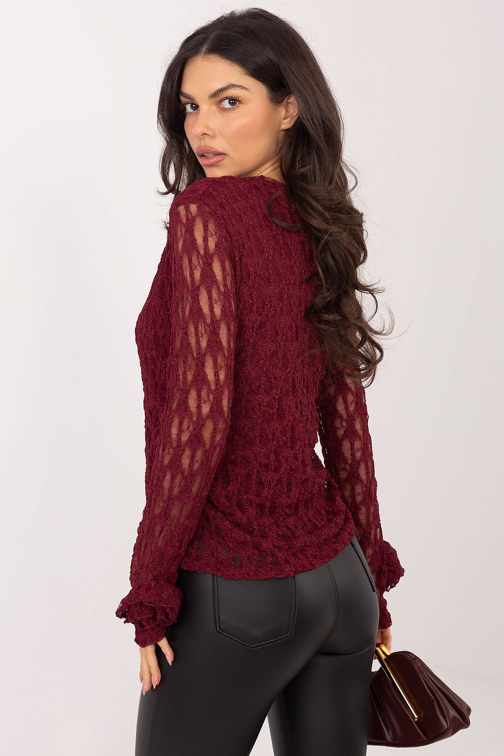  Bluză din dantelă model 222455 Italy Moda 