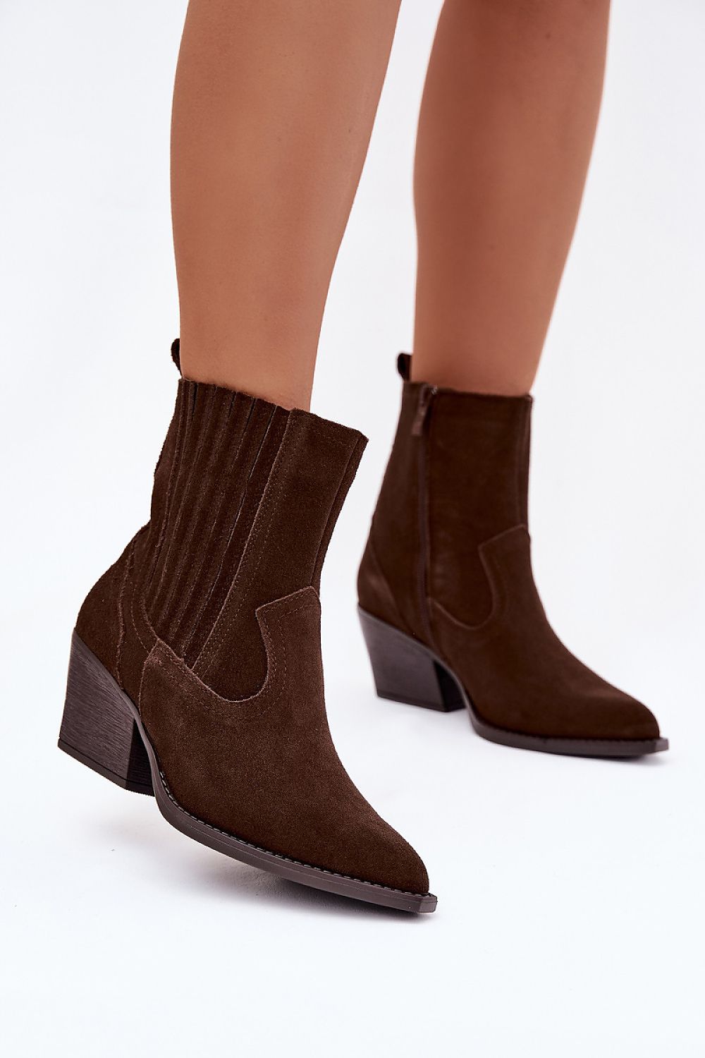  Botine cu toc model 222486 Step in style 
