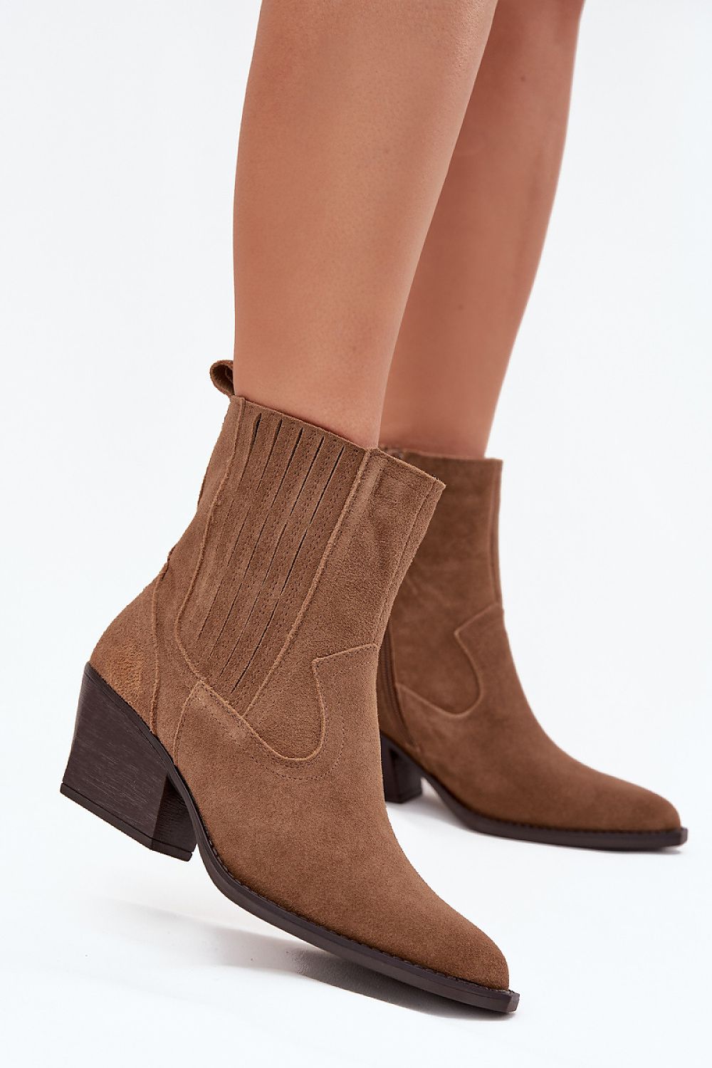  Botine cu toc model 222488 Step in style 