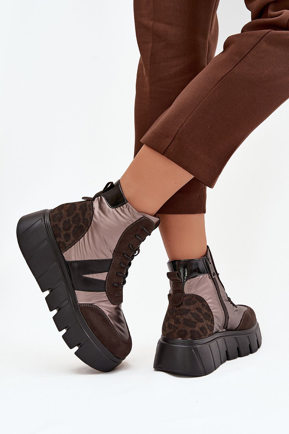  Botine cu platformă model 222521 Step in style 