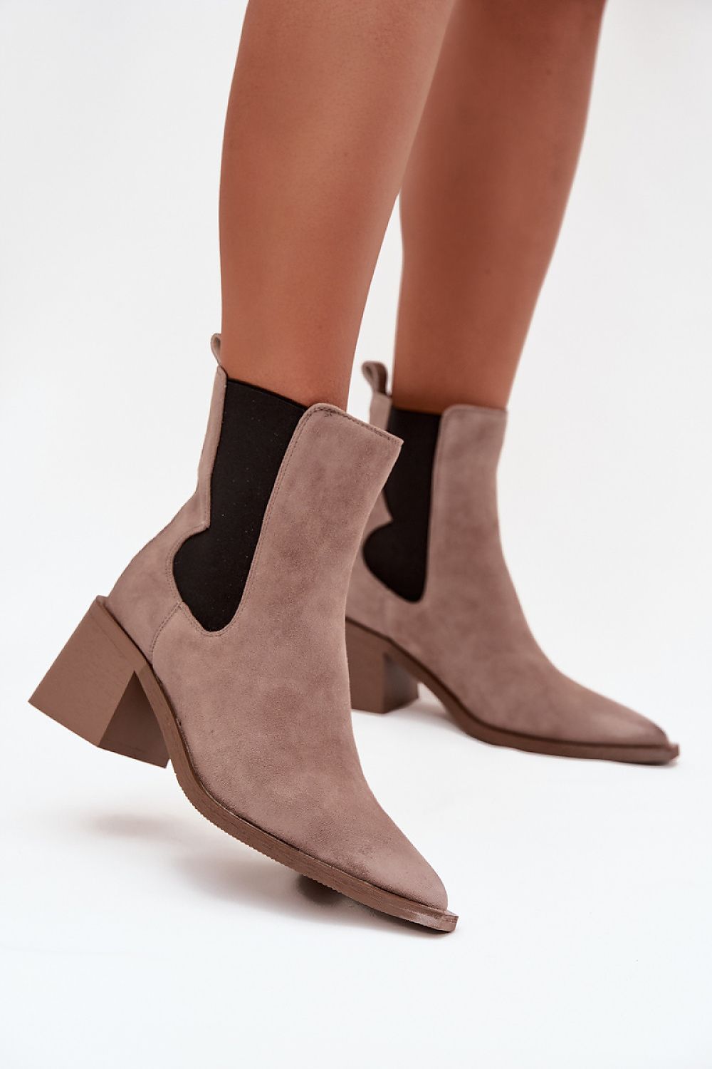  Botine cu toc model 222524 Step in style 