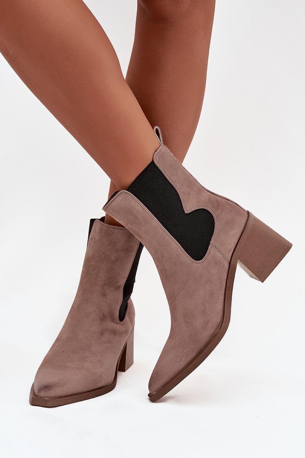  Botine cu toc model 222524 Step in style 
