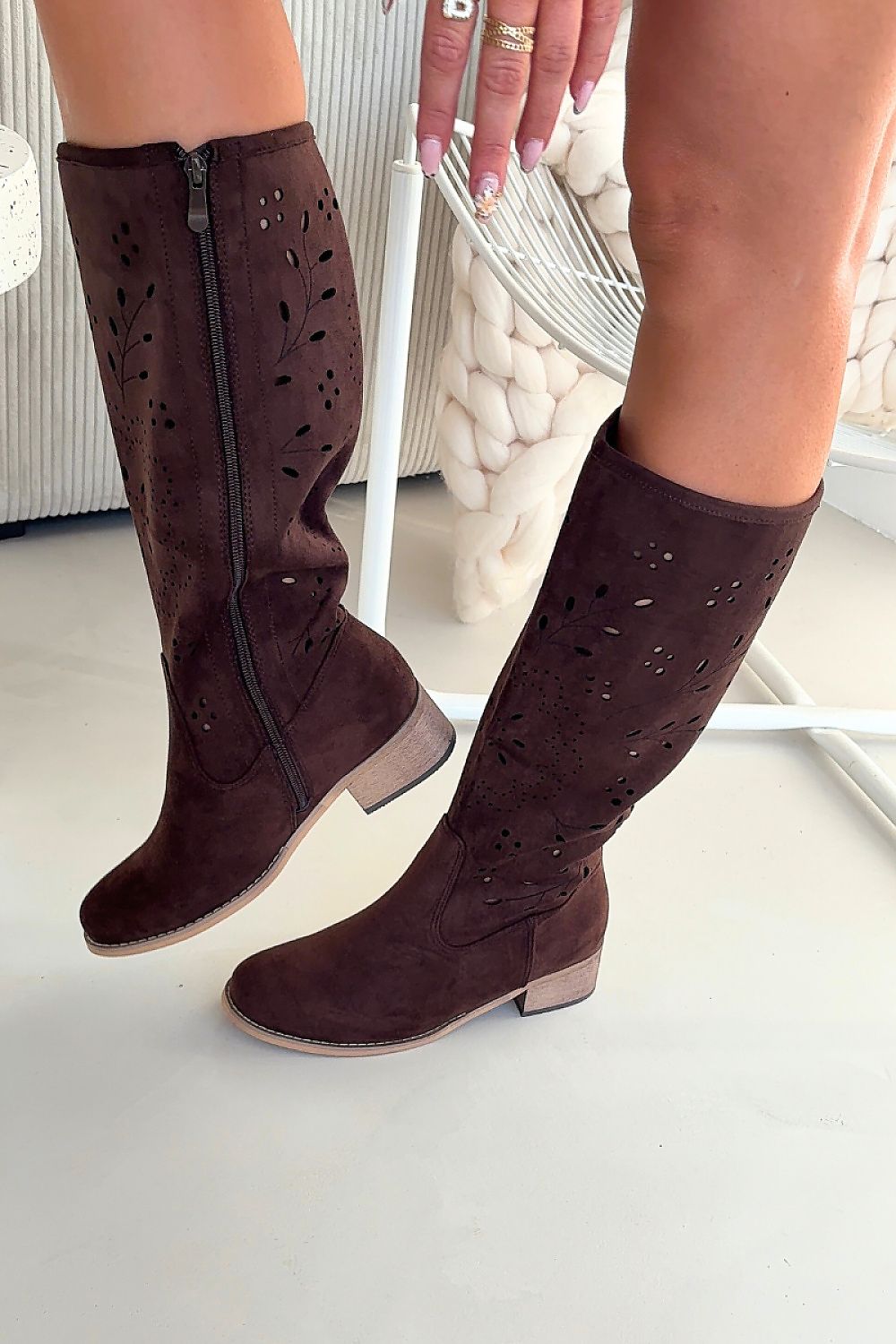  Cizme perforate model 222525 Step in style 