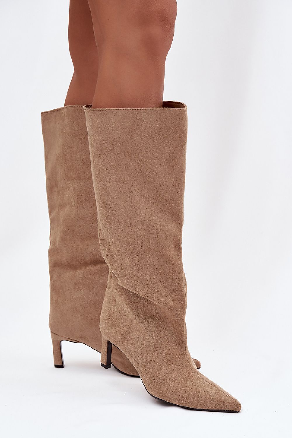  Cizme cu toc model 222533 Step in style 