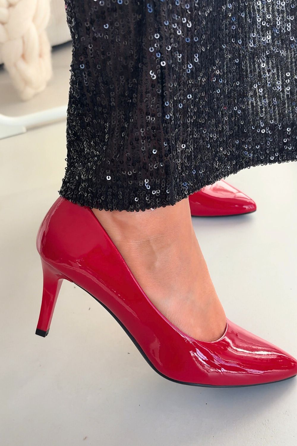  Pantofi cu toc subţire (stiletto) model 222542 Step in style 