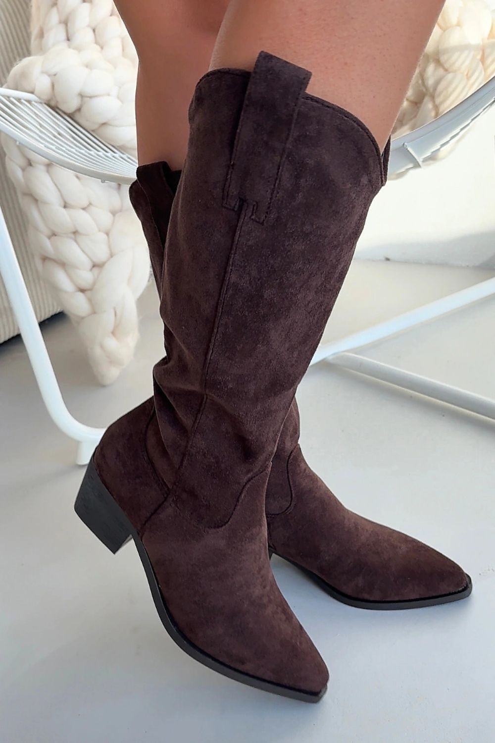 Cizme cu toc model 222528 Step in style 